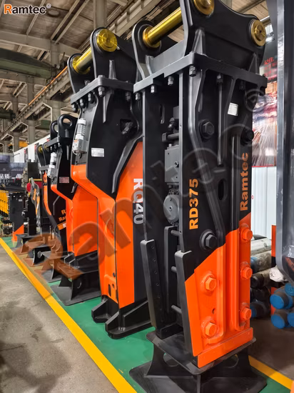 Гидравлический молоток открытого типа, треугольный молоток прямого типа Eb140